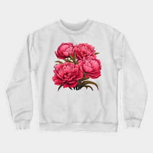 Peonies Crewneck Sweatshirt